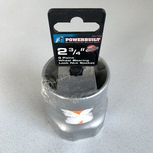 Powerbuilt #647068 2-3/4-Inch 6-Point Rounded Hex Wheel Bearing Locknut Socket